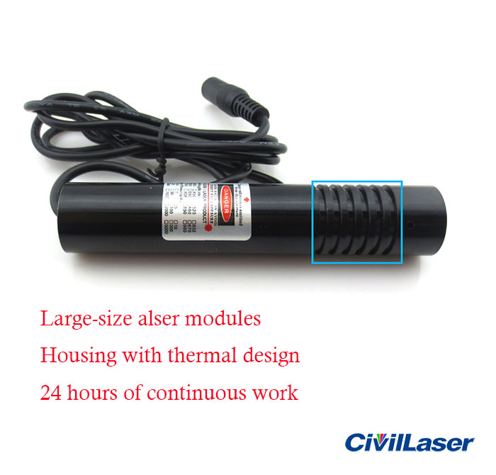 532nm 5mw dot green laser module